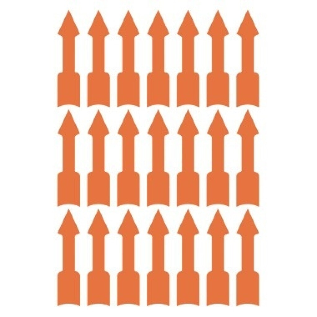 Avery Zweckform Hinweisetikett Pfeil 3008 leuchtrot 63 St./Pack. Produktabbildung: Avery Zweckform Hinweisetikett Pfeil 3008 leuchtrot 63 St./Pack.