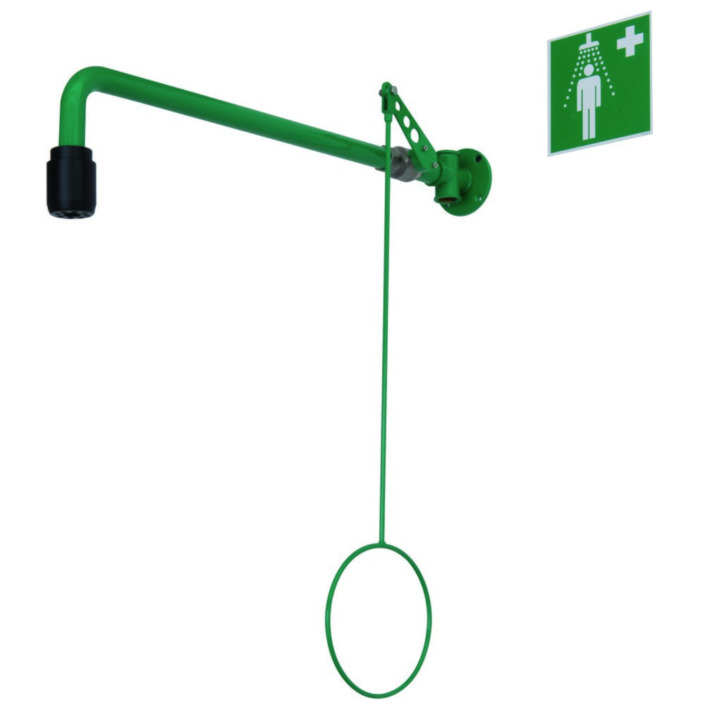 Produktabbildung Nr. 2: B-Safety Körper-Notdusche ClassicLine, Wandmontage