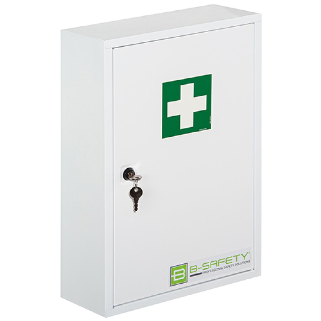 B-Safety Verbandschrank CLASSIC, mit Füllung DIN 13157 Produktabbildung: B-Safety Verbandschrank CLASSIC, mit Füllung DIN 13157