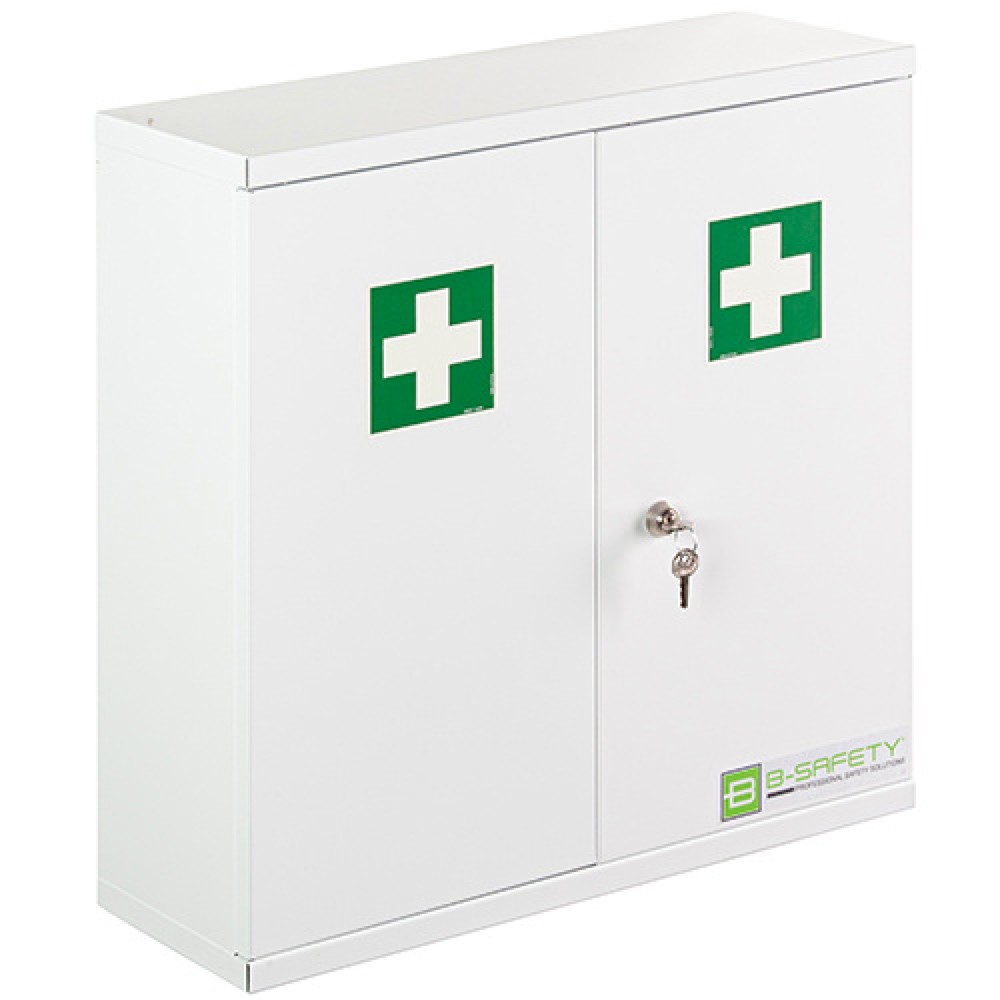Produktabbildung: B-Safety Verbandschrank PREMIUM plus, mit Füllung DIN 13169