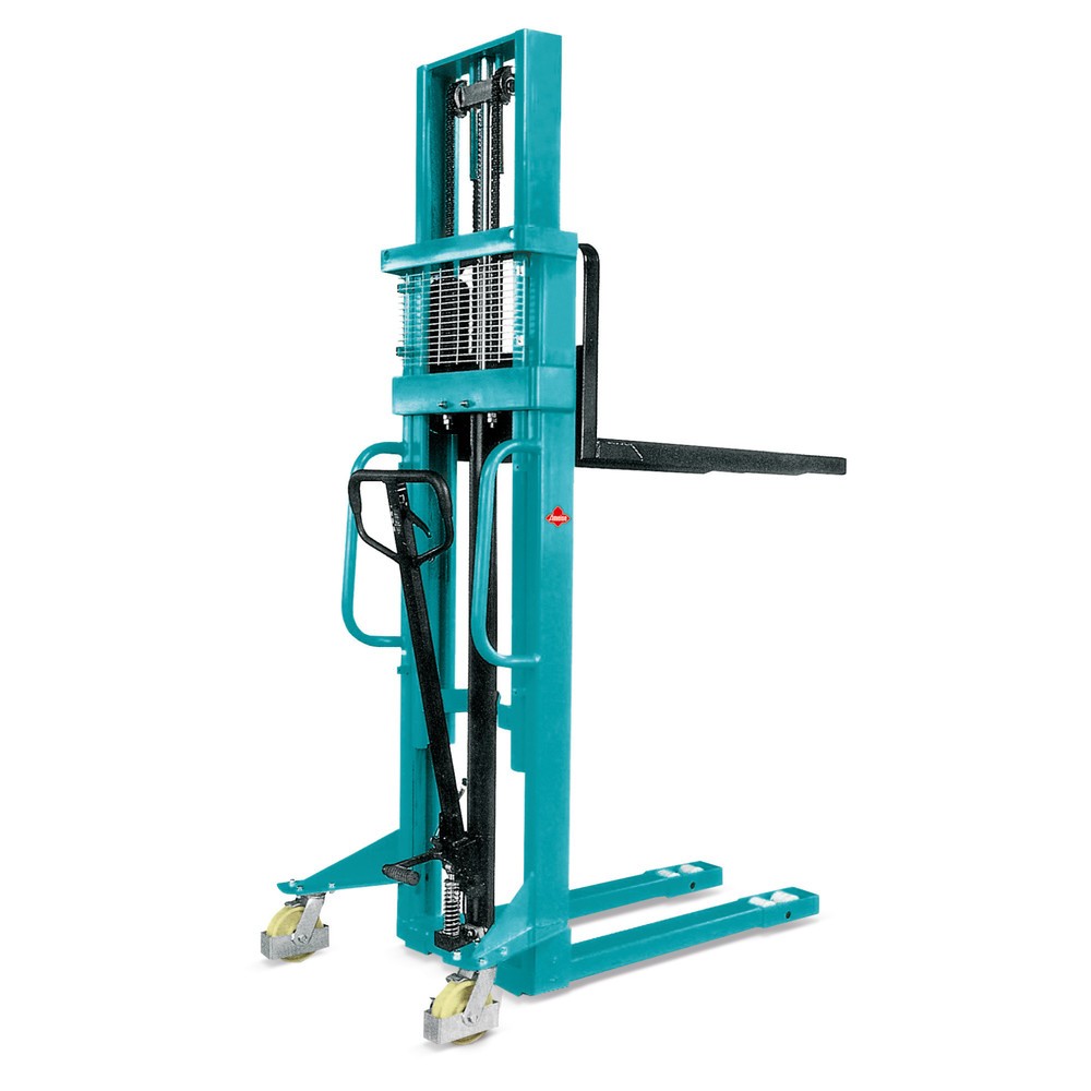 Immagine del prodotto: Carrello elevatore idraulico Ameise® PSM 1.0 con doppio montante telescopico, altezza di sollevamento 2.000 mm, portata 1.000 kg