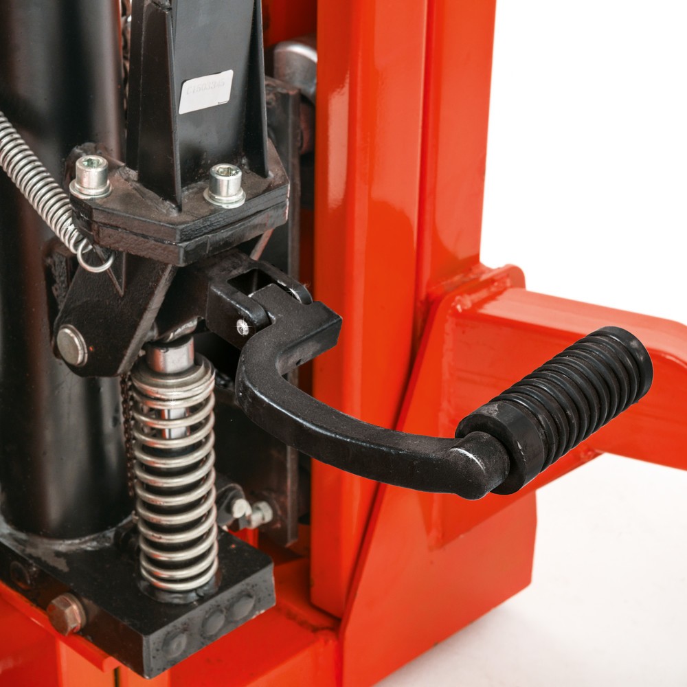 Product image no. 2: BASIC PSM 1.0 hydraulic stacker truck with two-stage telescopic mast, lift height 2,500 mm, load capacity 1,000 kg