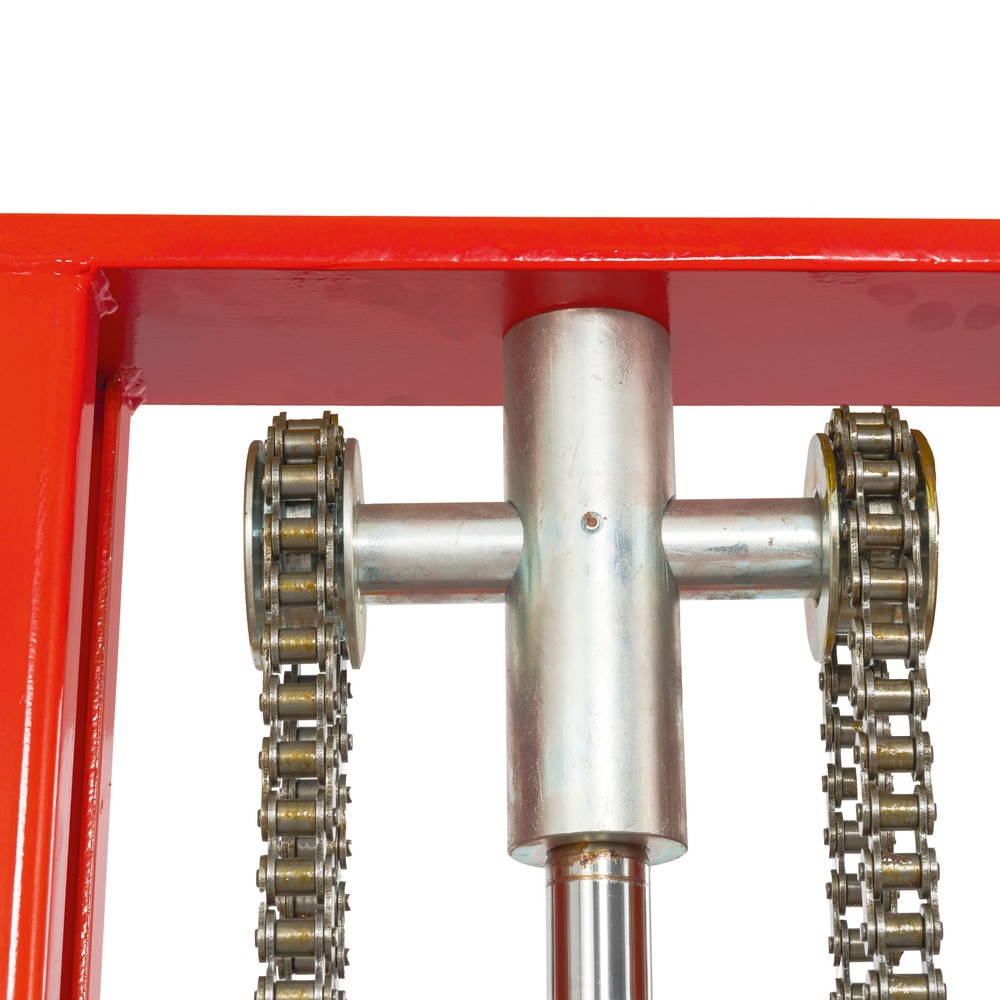 Product image no. 3: BASIC PSM 1.0 hydraulic stacker truck with two-stage telescopic mast, lift height 2,500 mm, load capacity 1,000 kg