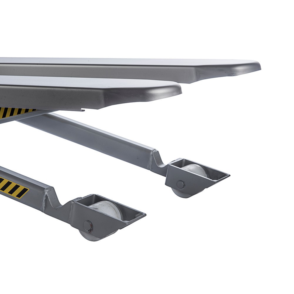 Produktabbildung Nr. 2: Edelstahl-Scheren-Hubwagen INOX PRO mit Schnellhub, GL 1.200 mm, Nylon
