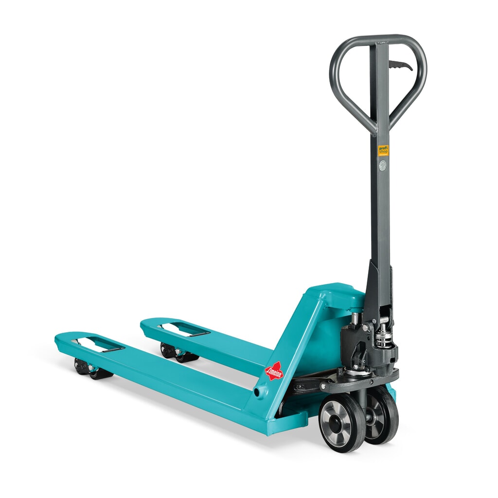 Produktabbildung Nr. 1: Handhubwagen Ameise® PTM 2.0 mit Schnellhub, Tragfähigkeit 2.000 kg, Gabellänge 1.150 mm, Vollgummi/Polyurethan