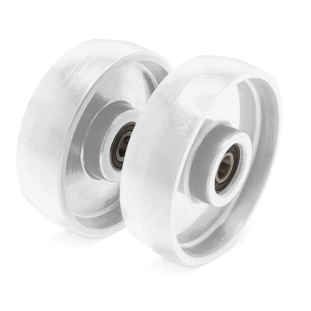 Produktabbildung Nr. 4: B-Ware Handhubwagen Ameise® mit Schnellhub, TK 2.000 kg, GL 1.150 mm, Nylon, Einfachrollen, RAL 5018 türkisblau