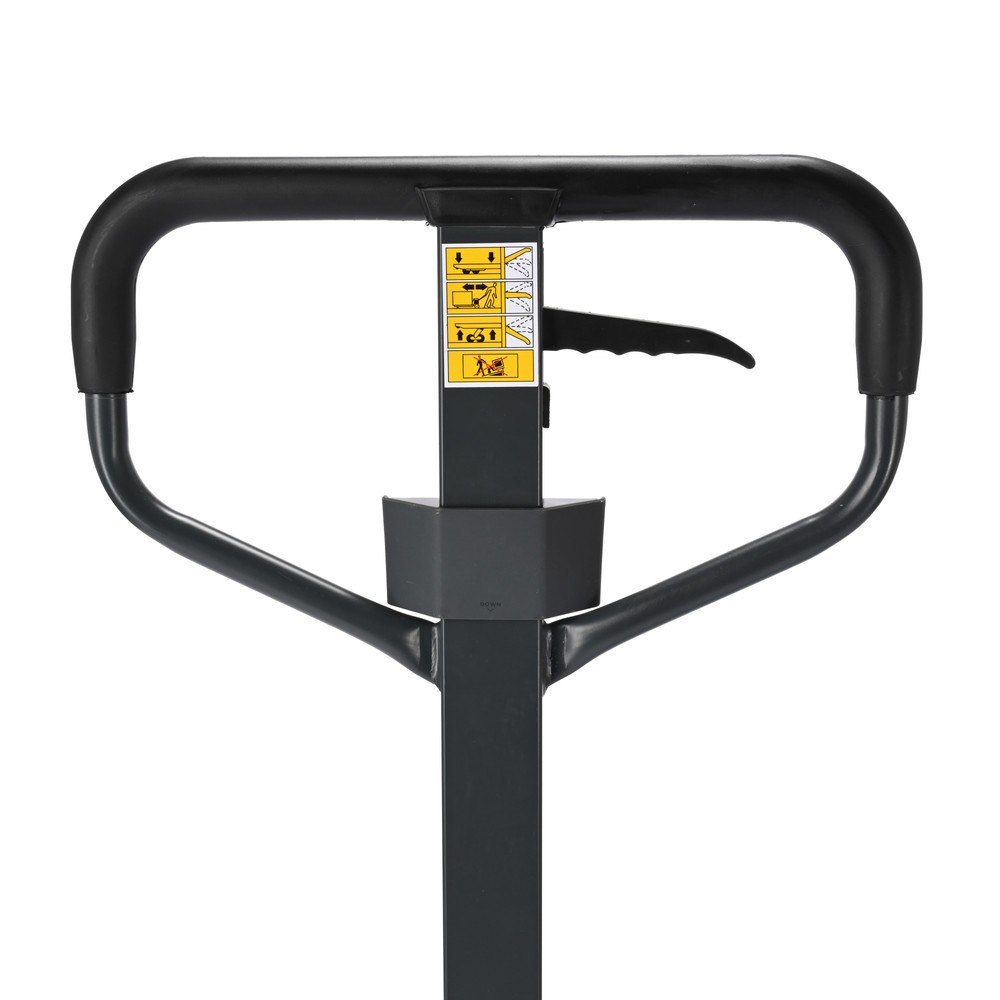 Produktabbildung Nr. 9: B-Ware Hubwagen mit Waage Ameise® PTM 2.0 Scale mit Display am Deichselkopf, Tragkraft 2.000 kg, Tandemrollen