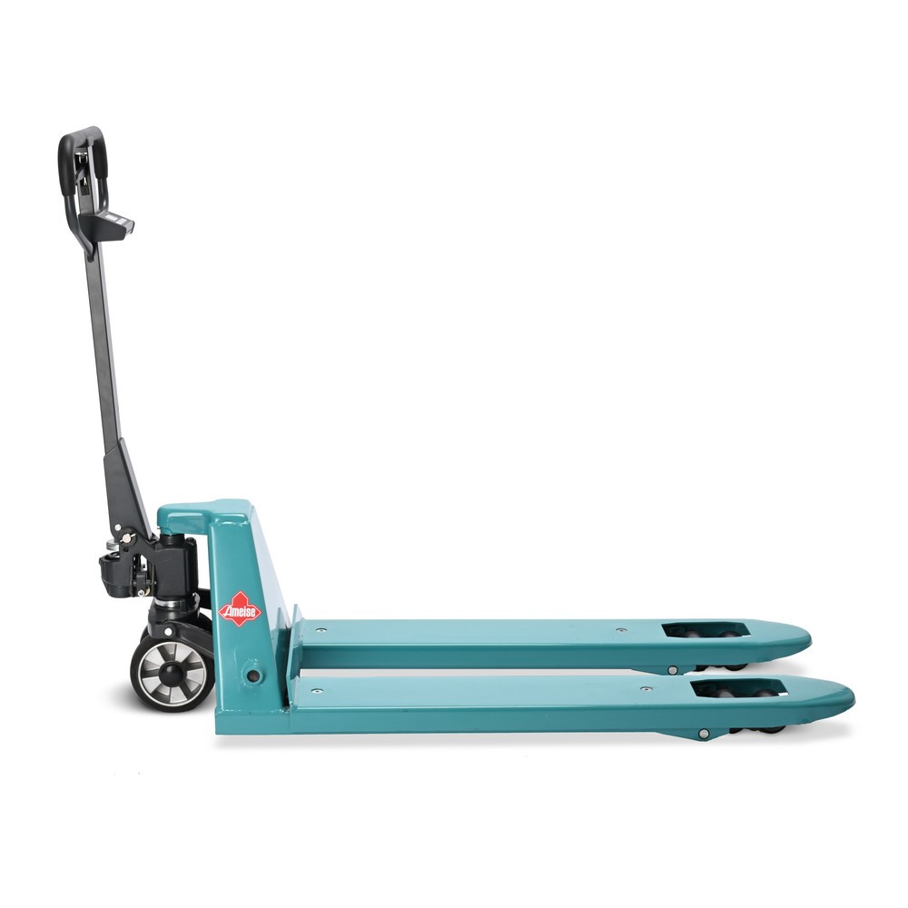 Produktabbildung Nr. 10: B-Ware Hubwagen mit Waage Ameise® PTM 2.0 Scale mit Display am Deichselkopf, Tragkraft 2.000 kg, Tandemrollen