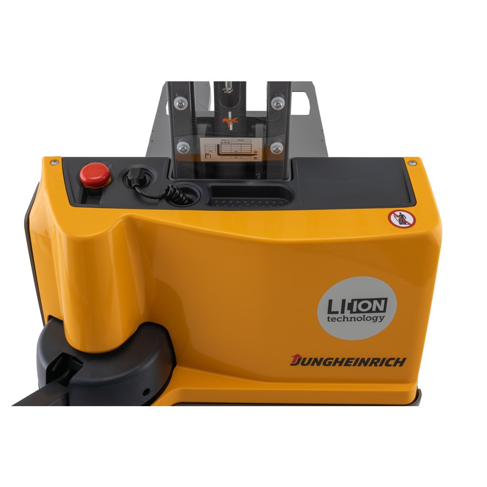 Produktabbildung Nr. 10: B-Ware Jungheinrich Elektro-Hochhubwagen EJC M10 E, Monomast, Hubhöhe 1985 mm, Tragfähigkeit 1.000 kg