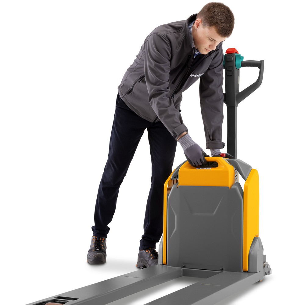 Produktabbildung Nr. 2: B-Ware Jungheinrich Elektro-Hubwagen AME 16 - Lithium Ionen, Tragkraft 1.600 kg, Gabellänge 1.000 mm