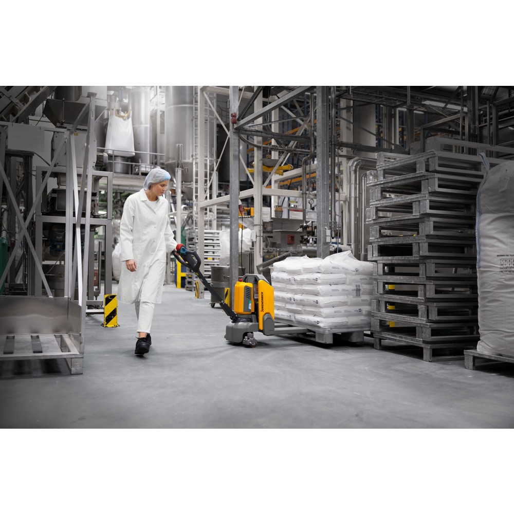 Produktabbildung Nr. 8: B-Ware Jungheinrich Elektro-Hubwagen AME 16 - Lithium Ionen, Tragkraft 1.600 kg, Gabellänge 1.000 mm
