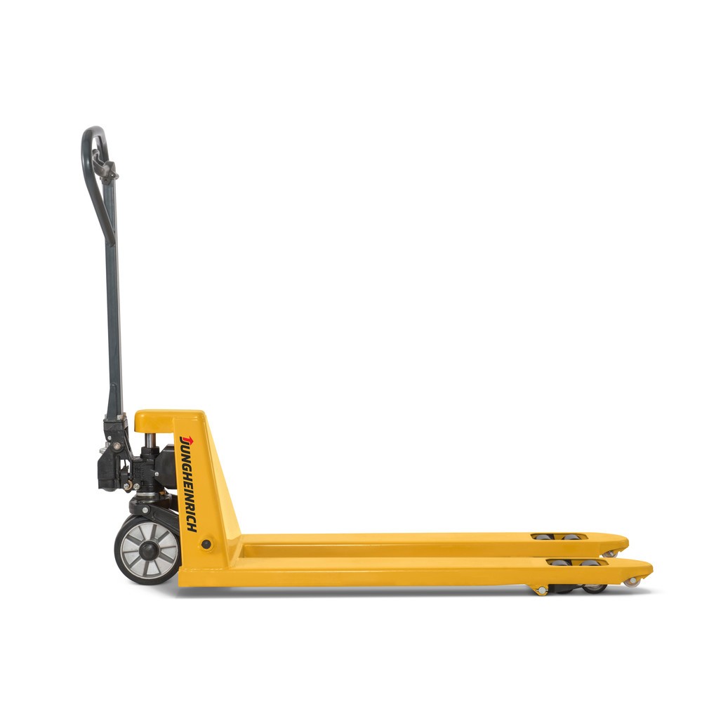 Produktabbildung Nr. 6: B-Ware Jungheinrich Handhubwagen AM 20, Tragfähigkeit 2.000 kg, Gabellänge 1.150 mm, Vollgummi/Polyurethan