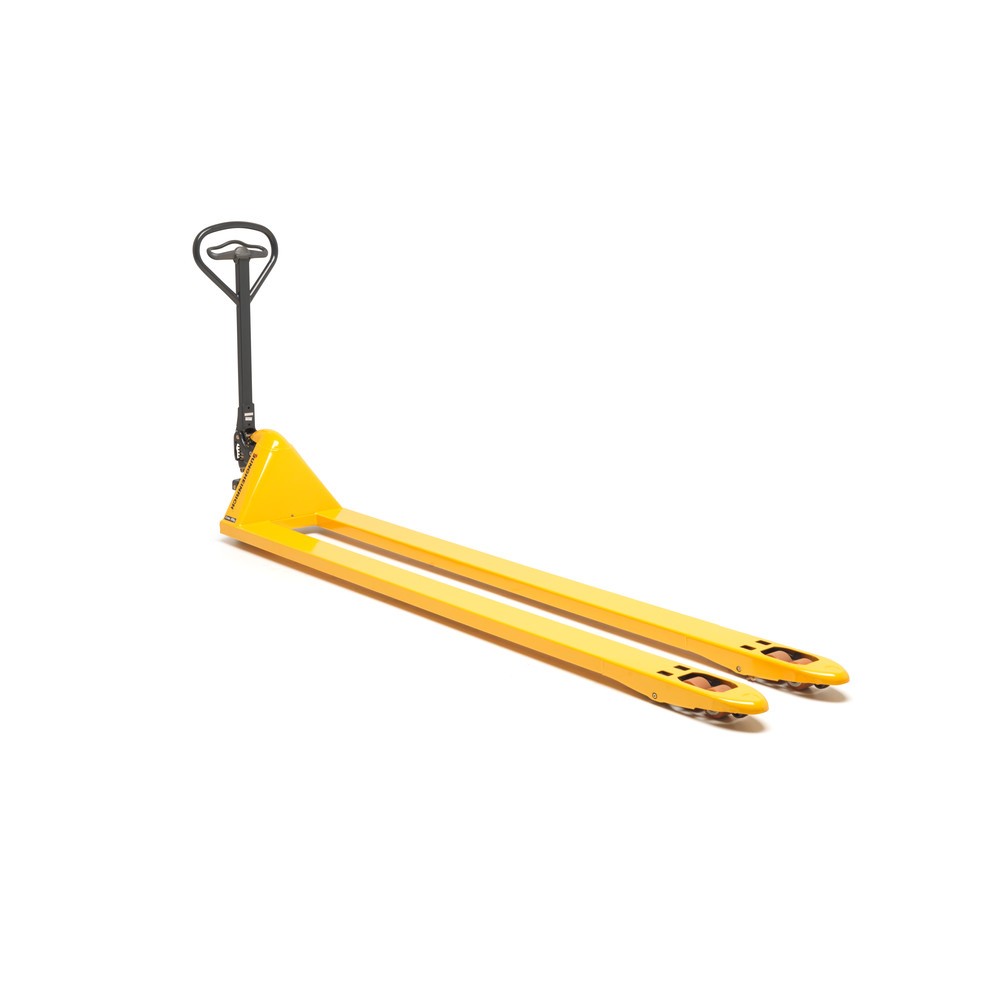 Produktabbildung Nr. 6: B-Ware Jungheinrich Handhubwagen AM 22, GL 1.600 mm, TK 1.700 kg, Vollgummi/Polyurethan, Tandemrollen