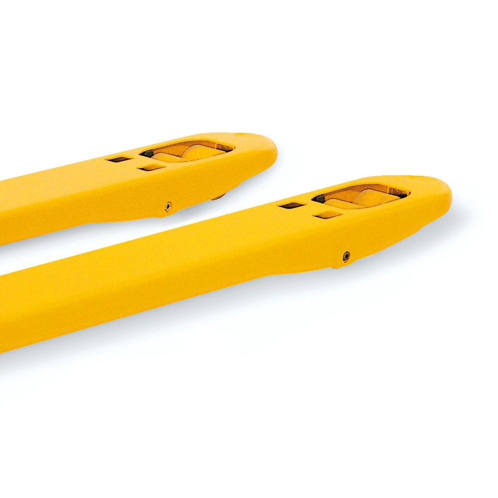 Produktabbildung Nr. 2: B-Ware Jungheinrich Handhubwagen AM 22, GL 1.600 mm, TK 1.700 kg, Vollgummi/Polyurethan, Tandemrollen