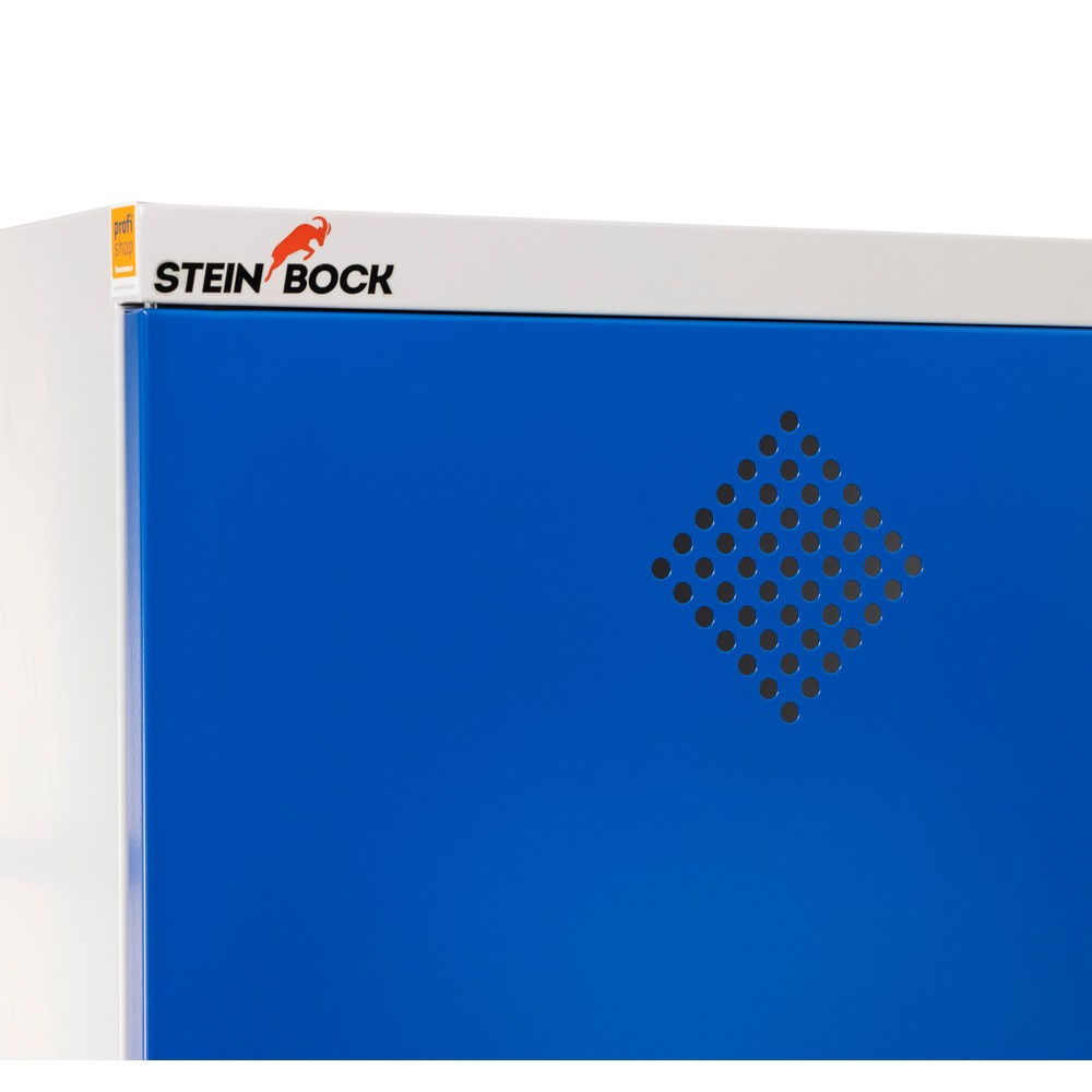 Produktabbildung Nr. 4: B-Ware Steinbock® Chemikalienschrank, 4 Bodenauffangwannen nach StawaR, HxBxT 1.950 x 950 x 500 mm