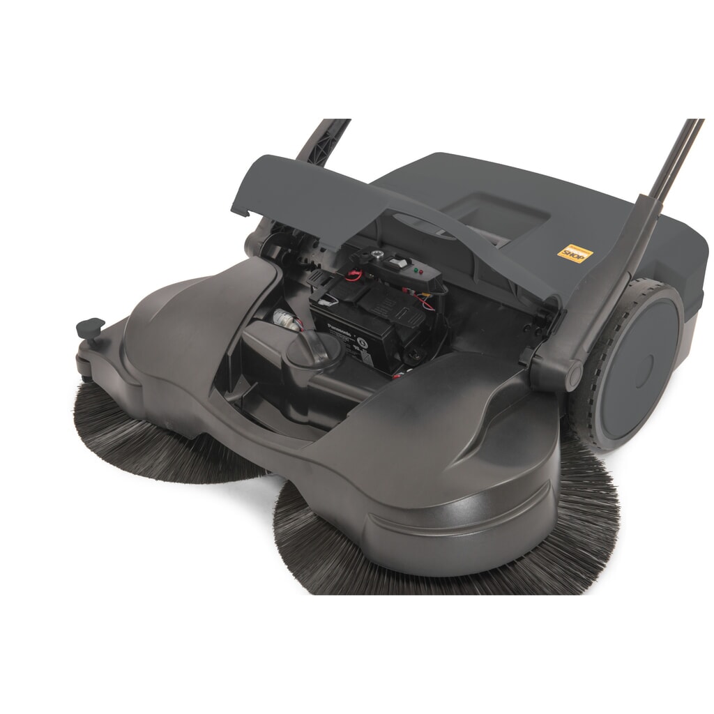 Steinbock® Handkehrmaschine Turbo Premium, elektrisch, Kehrbreite 970 mm, RAL 7016 anthrazitgrau Produktabbildung Nr. 6: Steinbock® Handkehrmaschine Turbo Premium, elektrisch, Kehrbreite 970 mm, RAL 7016 anthrazitgrau