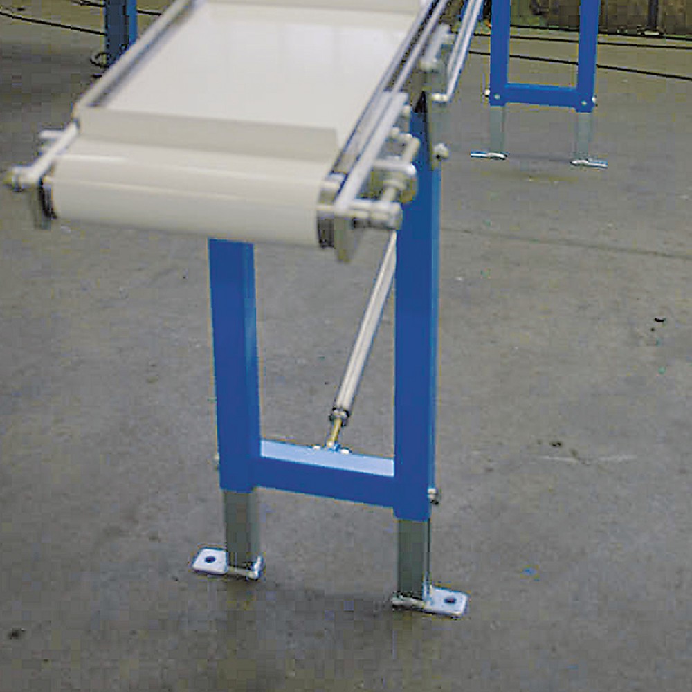 Produktabbildung: Stützen für Gurtförderer, Bahnbreite 600 mm, Höhe 800 mm