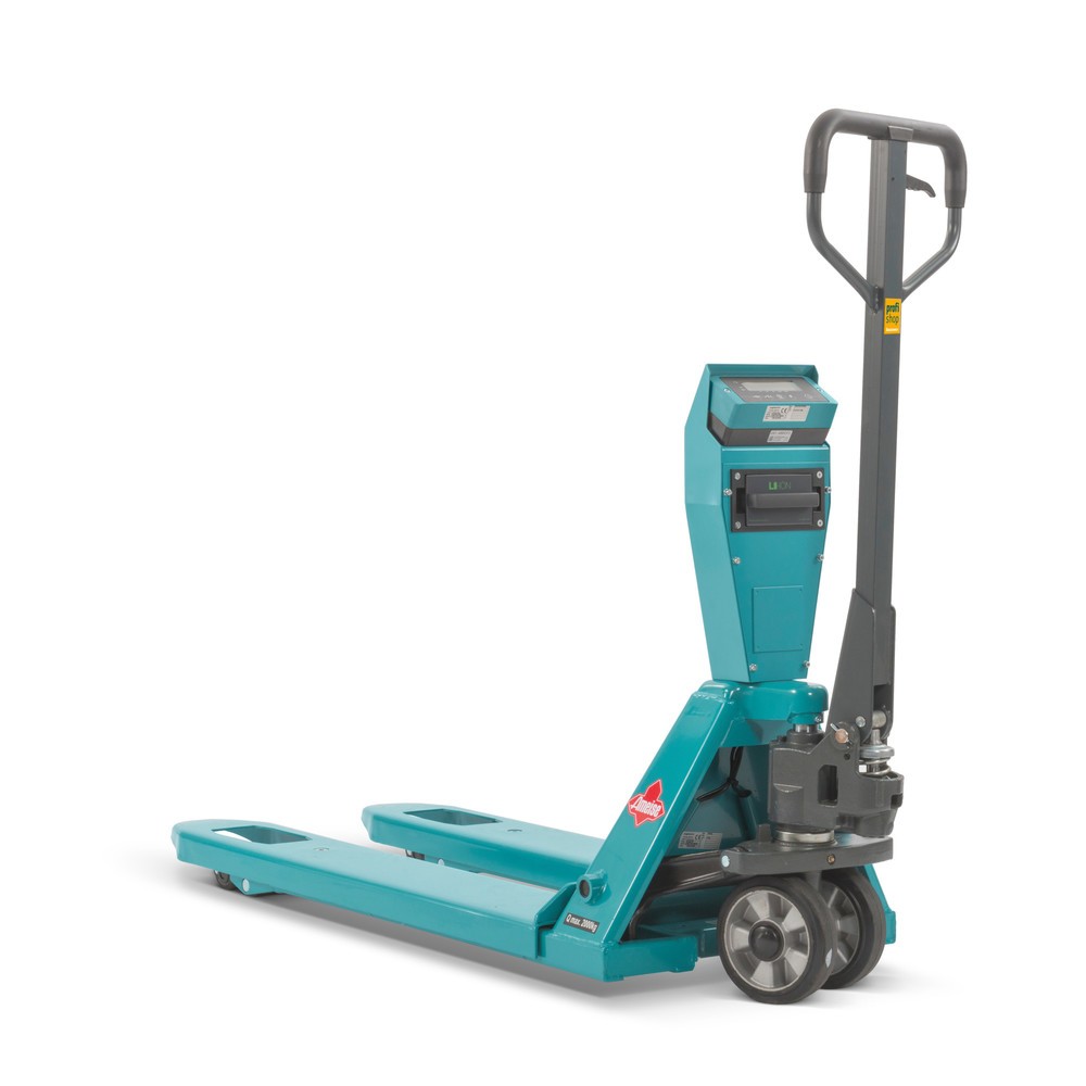 Produktabbildung: B-Ware Wiege-Hubwagen Ameise® PTM 2.0 PRO+, Tragkraft 2.000 kg