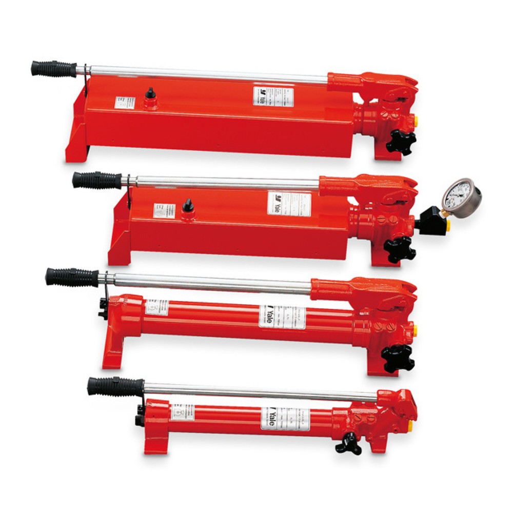 Produktabbildung: B-Ware Yale® Handpumpe HPS-2/0,7A, hydraulisch, zweistufig, Tankvolumen 7 Liter