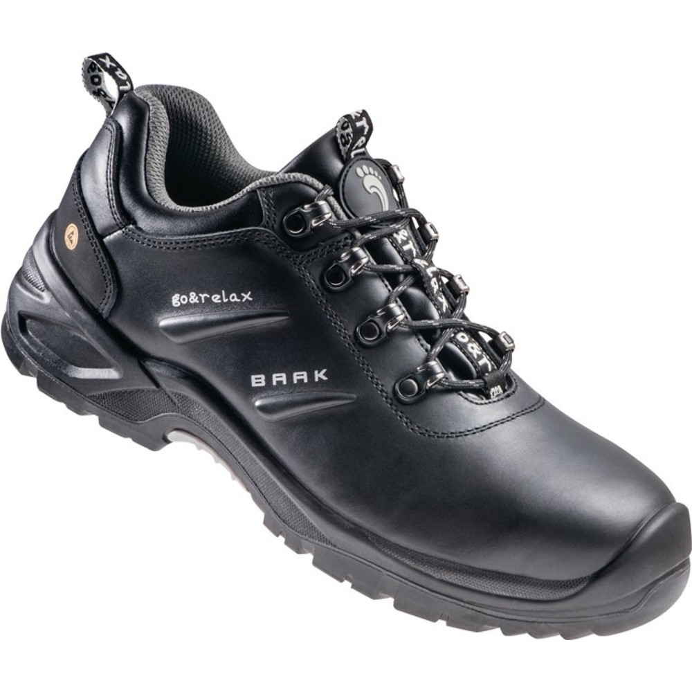 Produktabbildung: BAAK Sicherheitsschuh Harris Gr.41 schwarz
