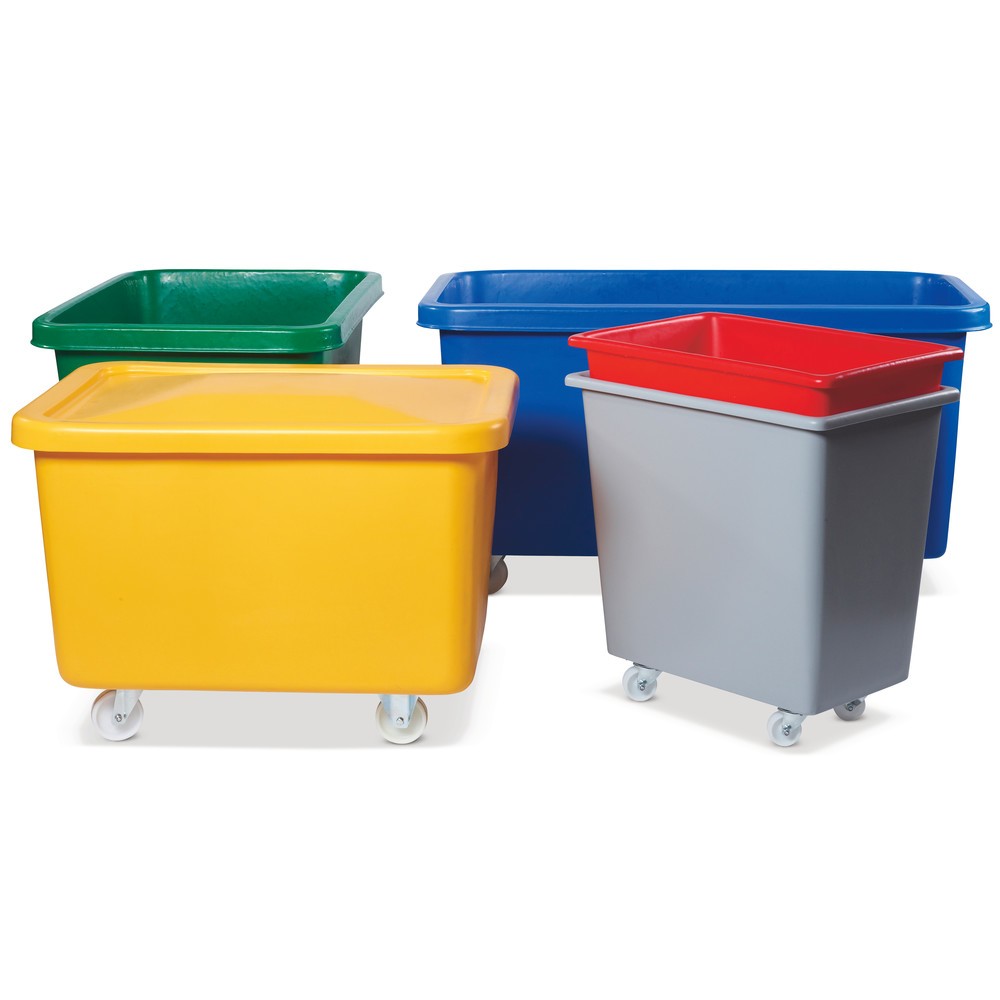 N° de l'image du produit 2 : Conteneur à roulettes HEMMDAL, l x P 991 x 686 mm, gris