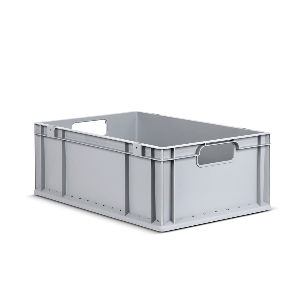 Illustration du produit: Allit Eurobox, avec poignées grises, haut. x larg. x prof. 220 x 600 x 400 mm, 44 litres, 4 pièces/UV