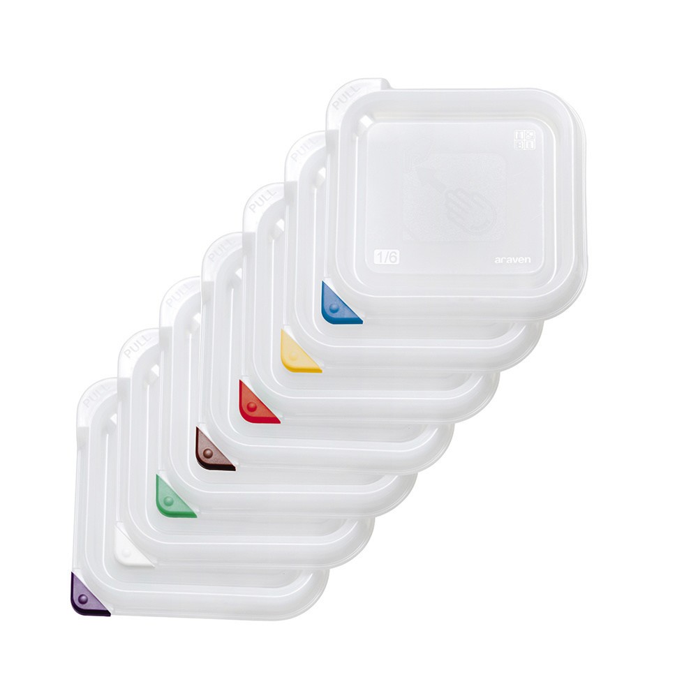 N° de l'image du produit 6 : Bac Gastronorm Stalgast ARAVEN avec couvercle, polypropylène, GN 1/9 (150 mm)