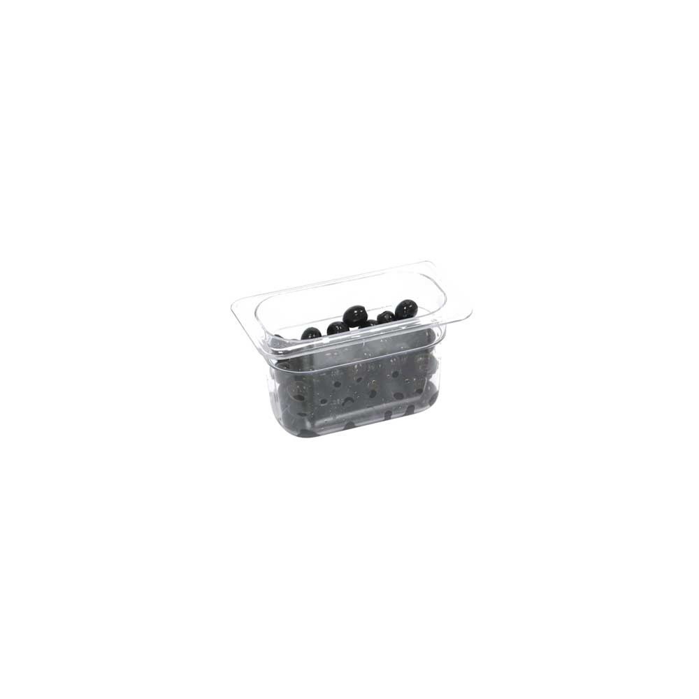 Illustration du produit: Bac Gastronorm Stalgast, polycarbonate, GN 1/9 (100 mm)