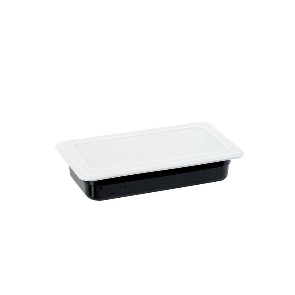 N° de l'image du produit 2 : Bac Gastronorm Stalgast, polycarbonate, noir, GN 1/3 (65 mm)