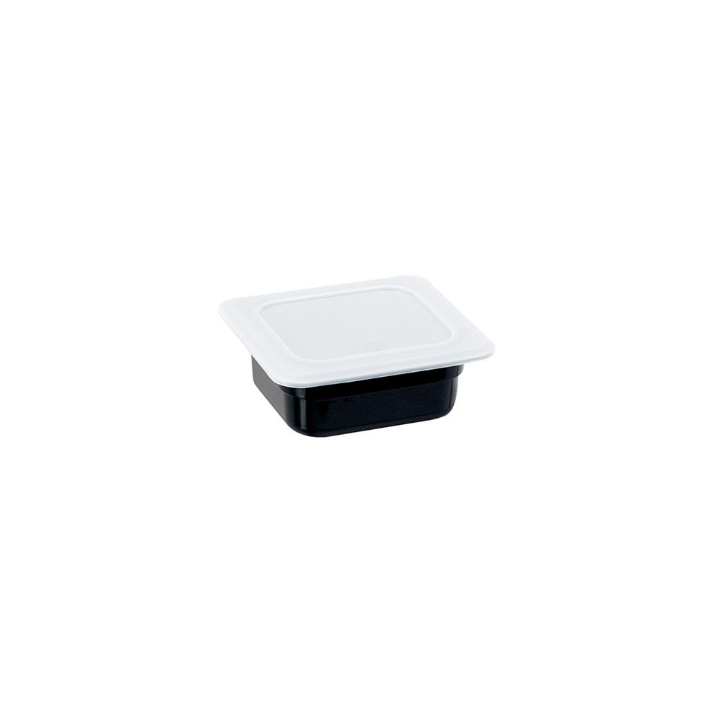 N° de l'image du produit 2 : Bac Gastronorm Stalgast, polycarbonate, noir, GN 1/6 (65 mm)