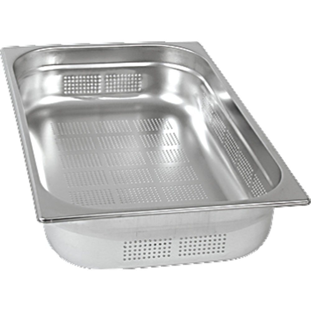 N° de l'image du produit 1 : Bac Gastronorm Stalgast série STANDARD, GN 1/1 (100mm), perforé