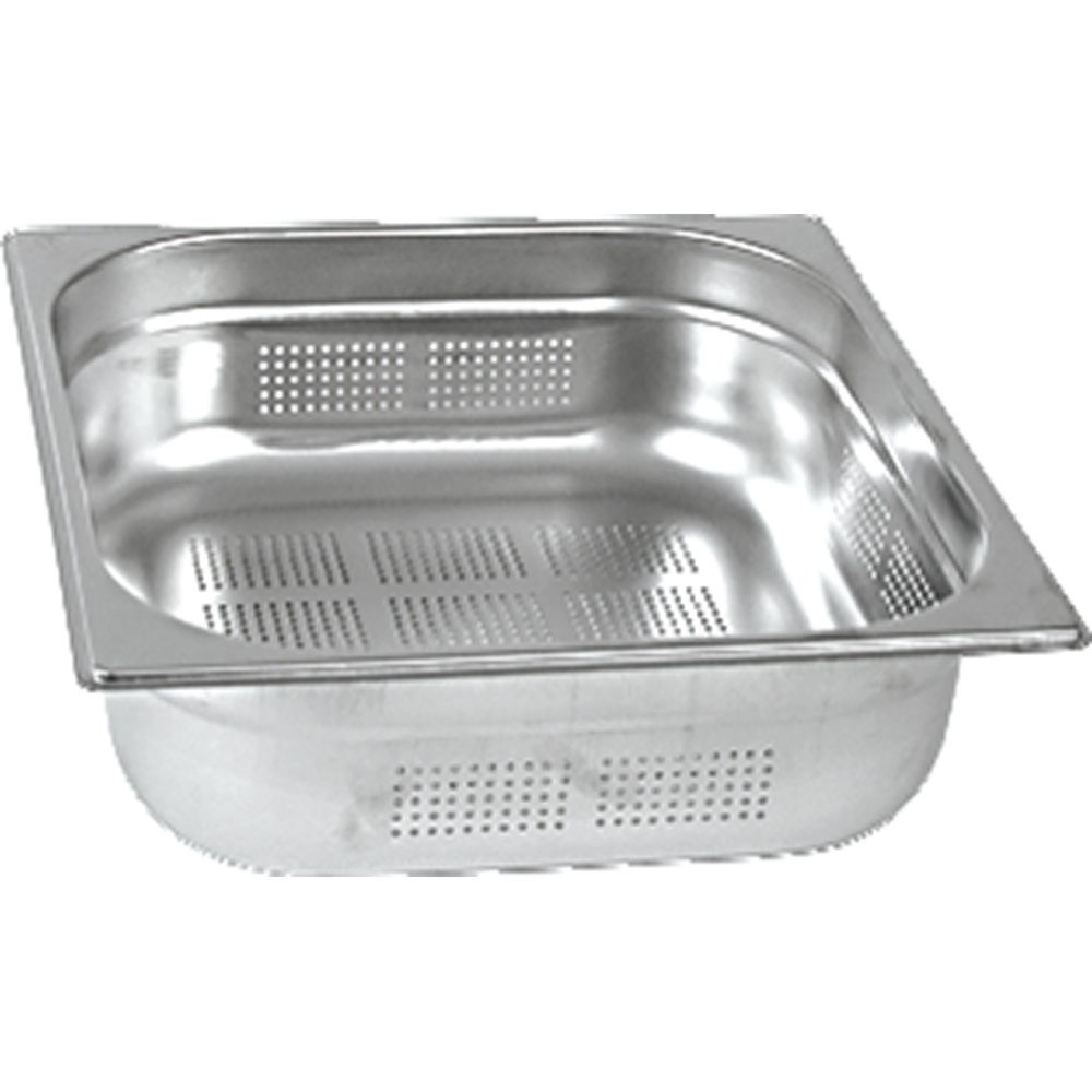 N° de l'image du produit 1 : Bac Gastronorm Stalgast série STANDARD, GN 1/2 (150mm), perforé