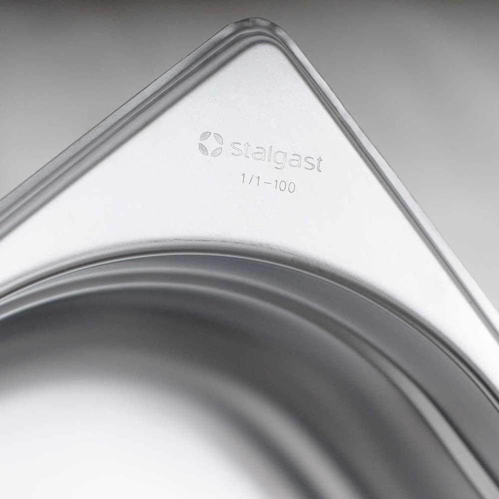 N° de l'image du produit 2 : Bac Gastronorm Stalgast série STANDARD, GN 2/3 (40mm)