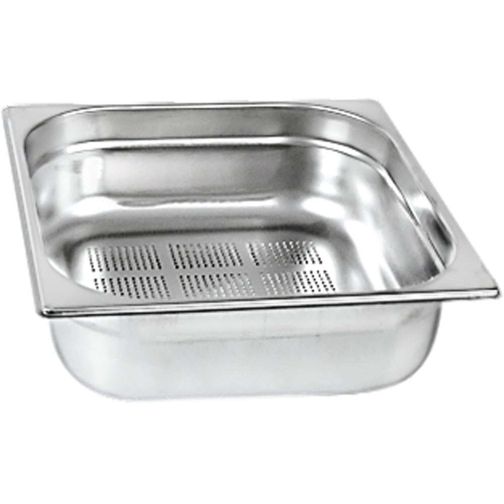 Illustration du produit: Bac Gastronorm Stalgast série STANDARD, GN 2/3 (65mm), perforé