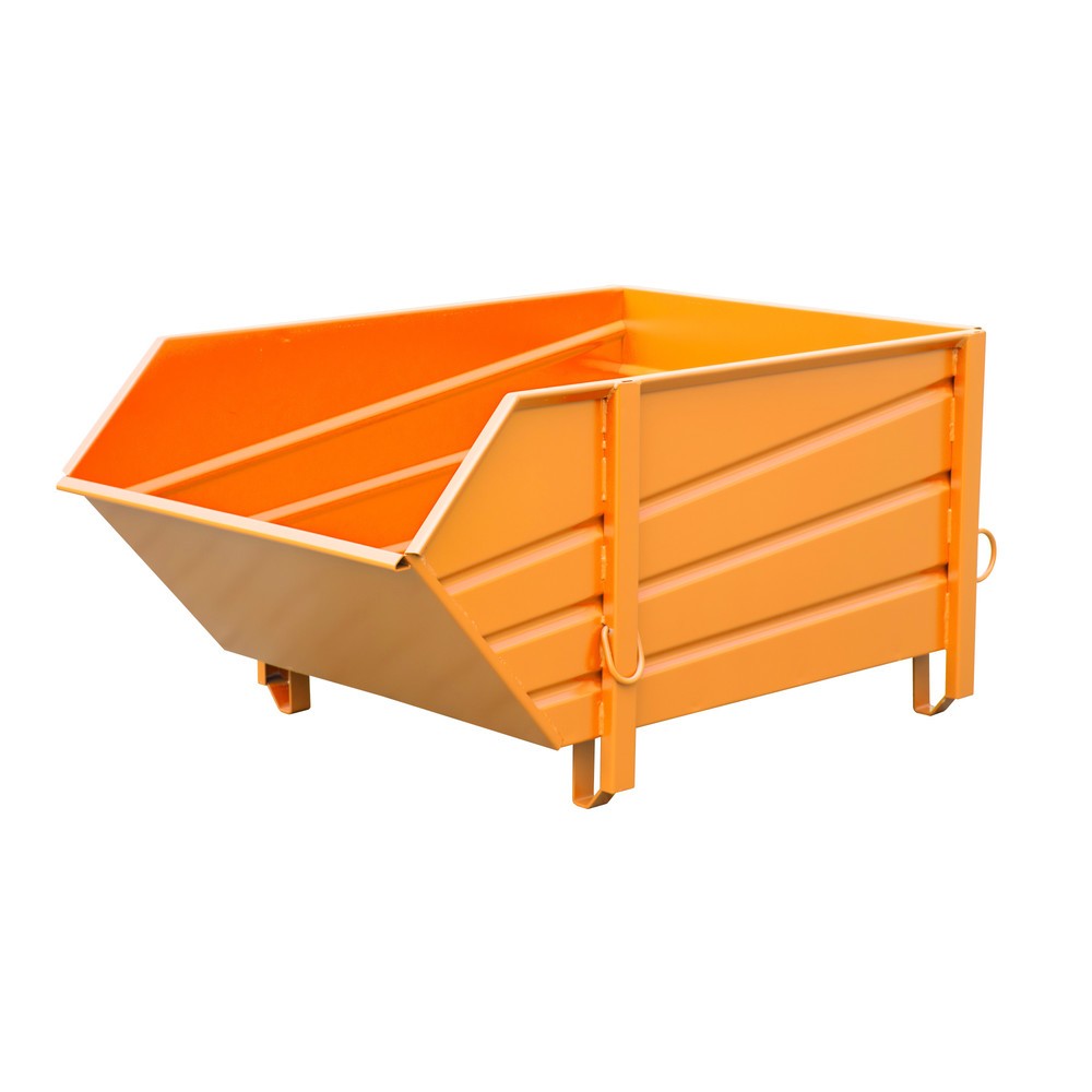 Illustration du produit: Bac pour matériaux de construction Bauer® BBP 100, peint, jaune-orange