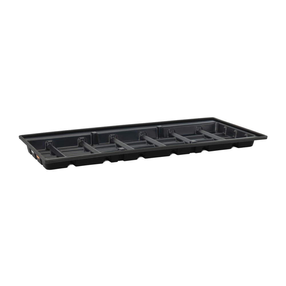 Illustration du produit: Bac suspendu pour rayonnage en PE CEMO 27/230, pour compartiment 2 700 x 1 100 mm, volume 230 l, pour 3 palettes