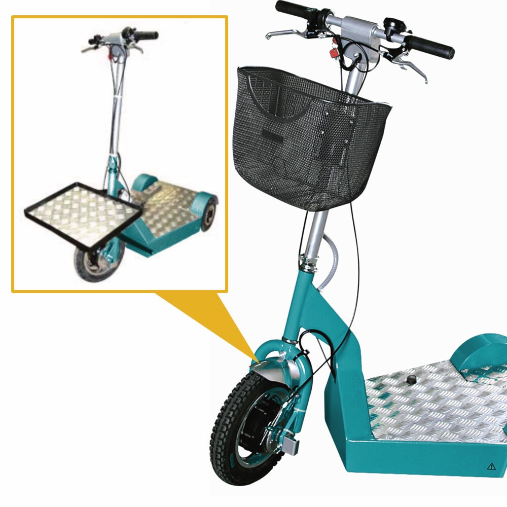 Product afbeelding: Bagagedrager voor elektrische transportstep Ameise® 1000, bxd 600 x 400 mm