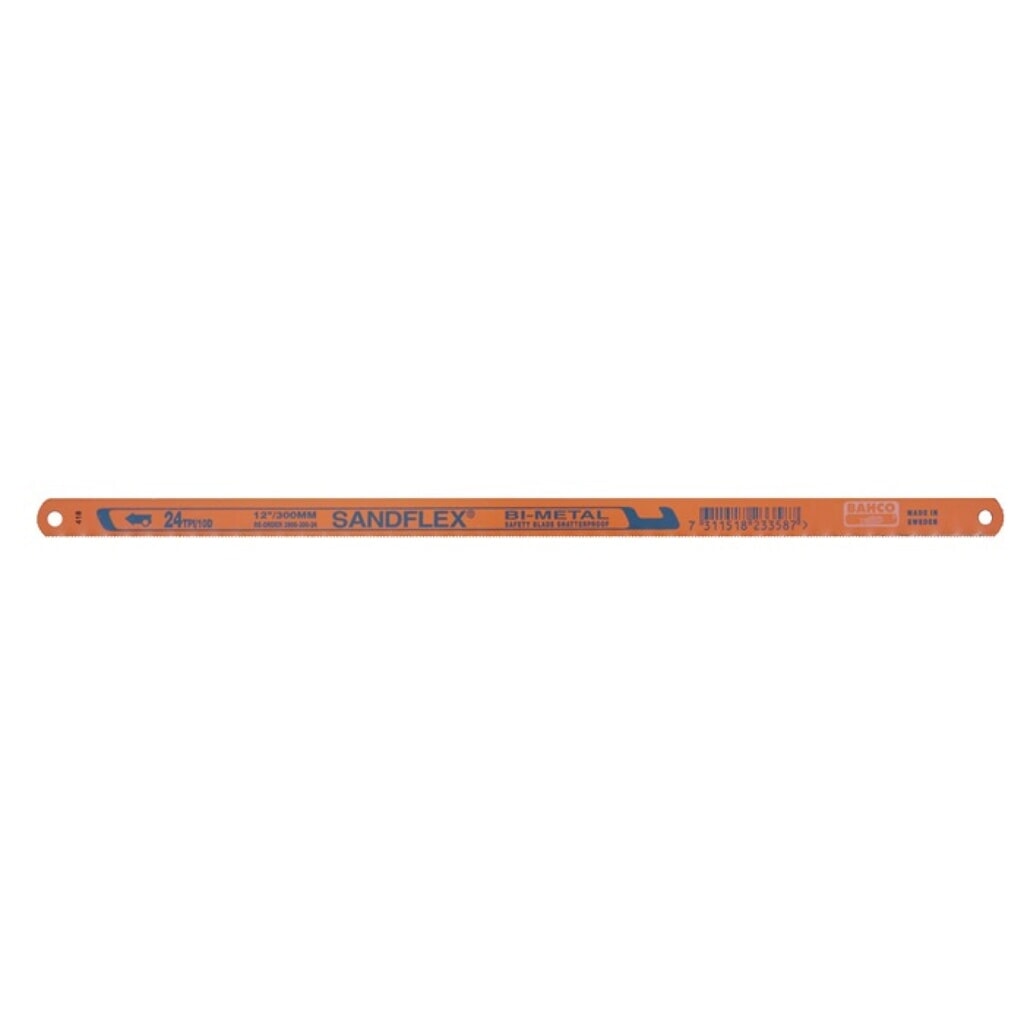 Produktabbildung: BAHCO Metallsägeblatt Sandflex® L.300mm ZpZ 18 1-s.Bimetall