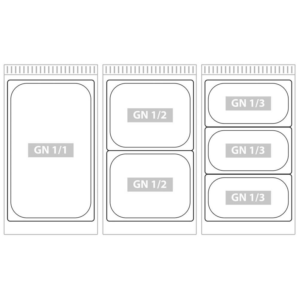 N° de l'image du produit 4 : Bain-marie électrique Stalgast, GN 2/1