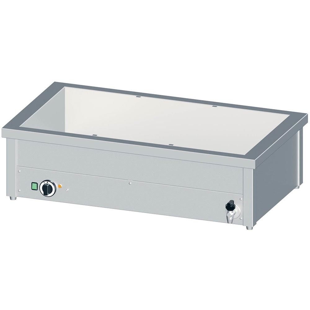 Illustration du produit: Bain-marie Stalgast à poser avec un bac, pour 2x GN1/760x600x310 mm