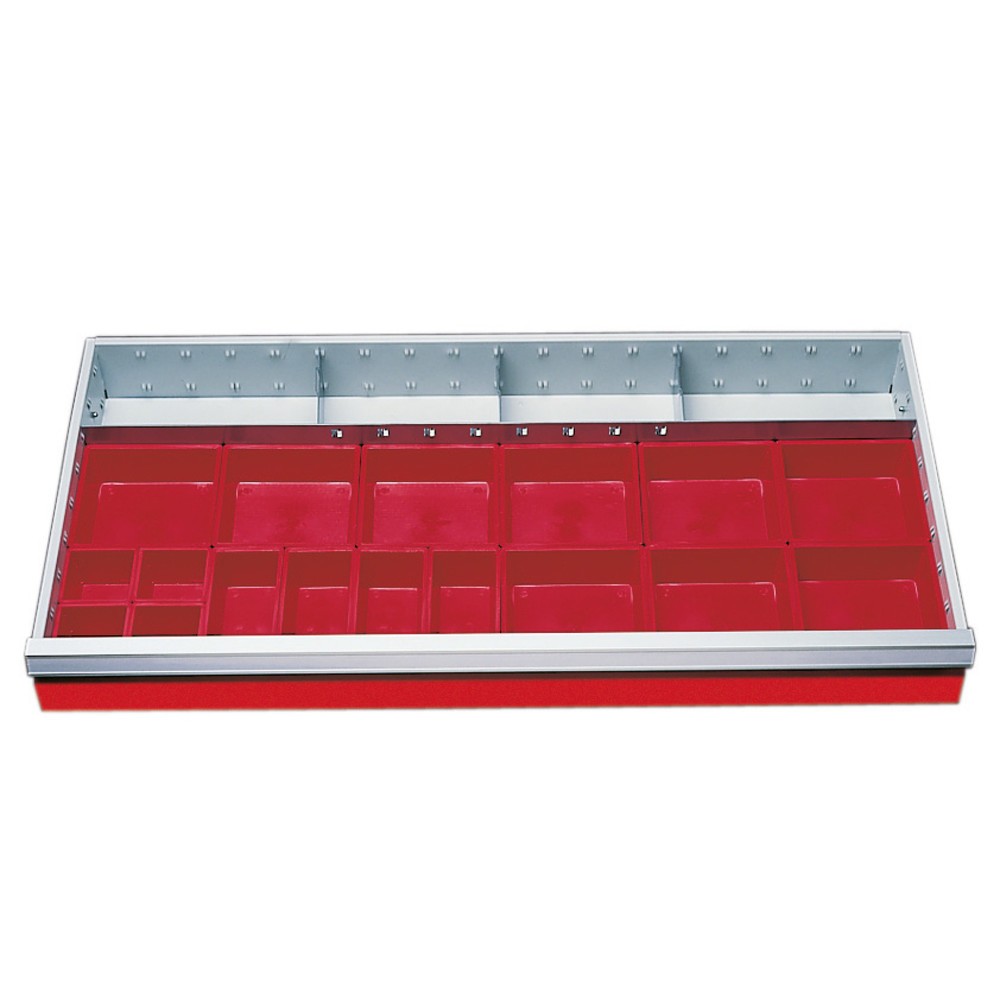 Product afbeelding: Bakjes voor kleine onderdelen voor ladekast Profi, breedte 980 mm