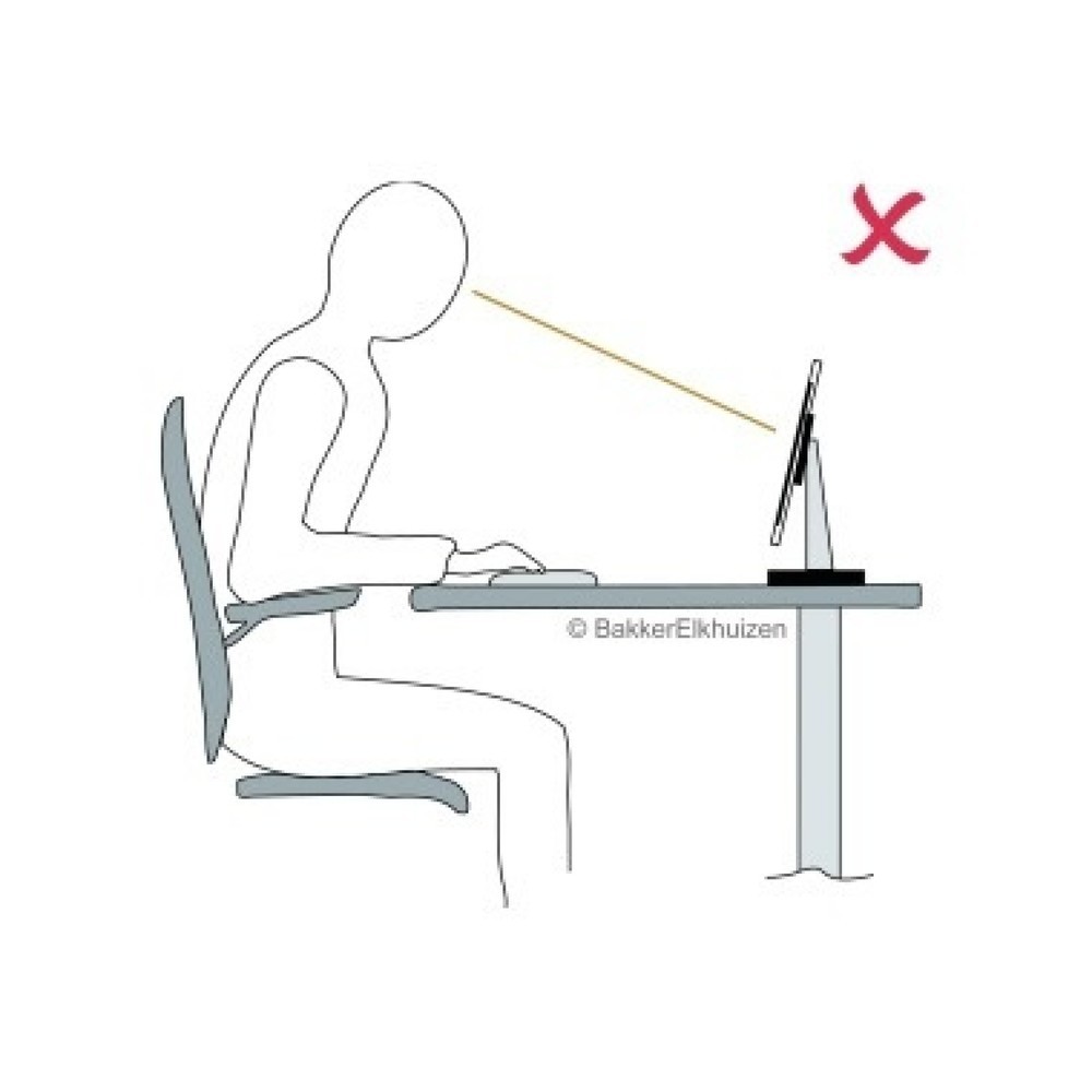 Produktabbildung Nr. 2: BakkerElkhuizen Laptophalter Ergo-Q 330 17Zoll silber/schwarz