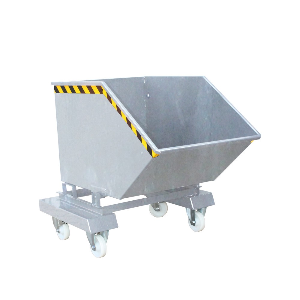 Product afbeelding: Bakwagen Eichinger® met wielen en vorkkokers, 300 kg, 200 liter, thermisch verzinkt