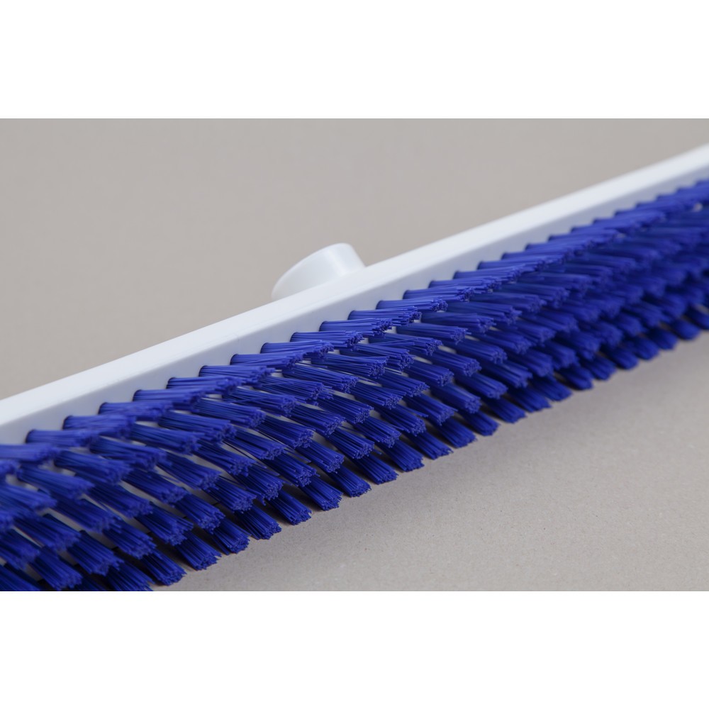 N° de l'image du produit 2 : Balai-brosse hygiénique, plastique, filet alld, poils en polyester 0,50, dur, 450 mm, bleu