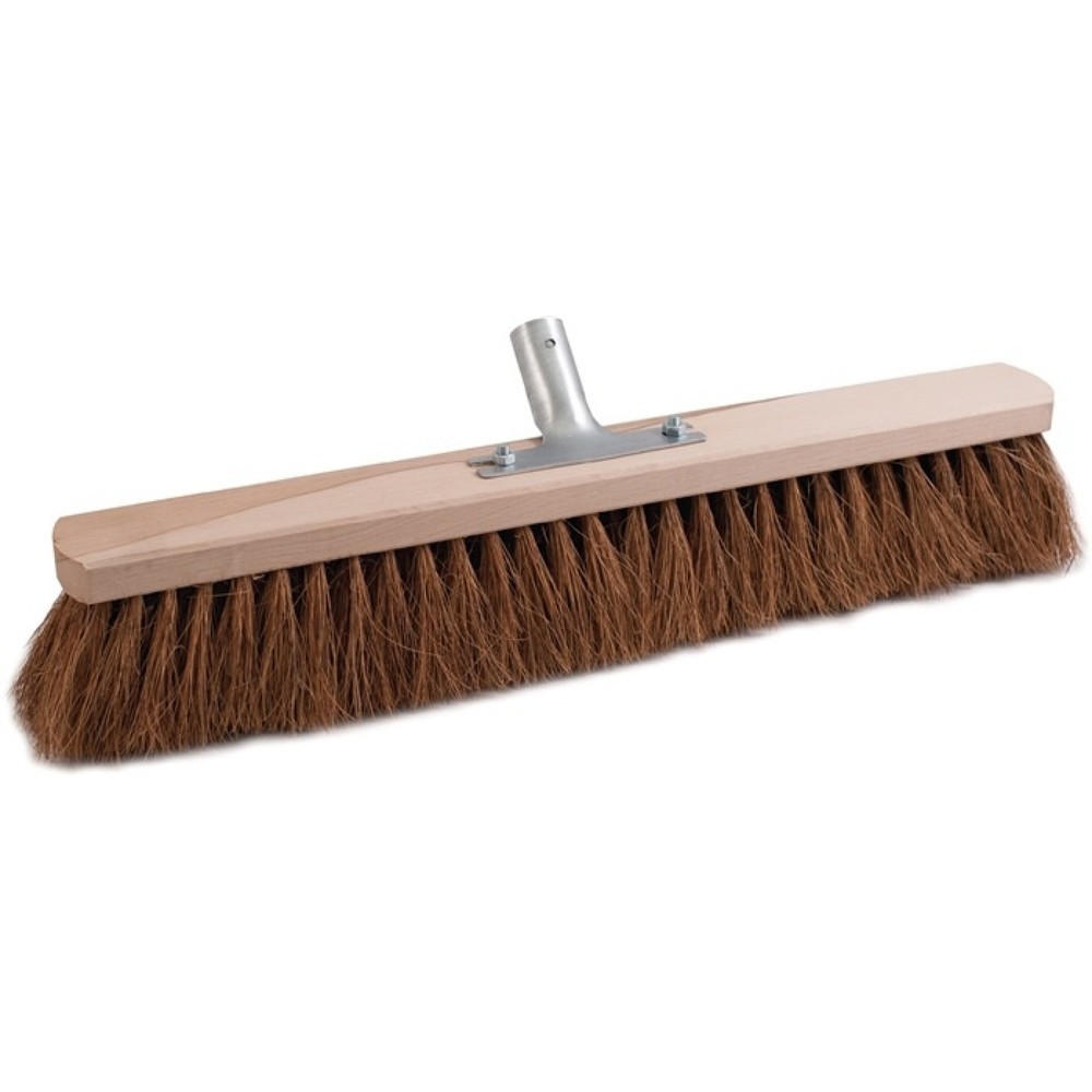 Illustration du produit: Balais coco longueur 500 mm avec sup. de manche métallique bois plat SOREX