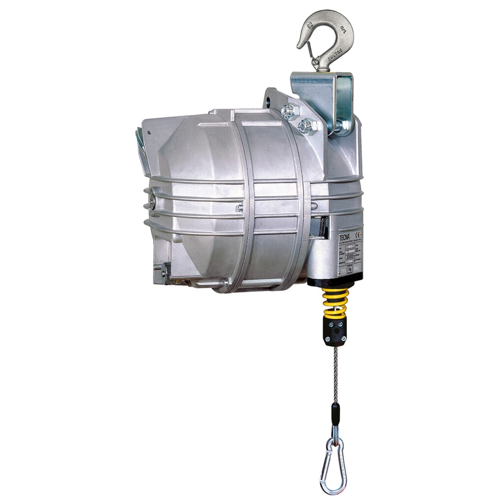 Produktabbildung: Balancer, ohne Arretierung, Aluminiumgehäuse, Seilauszug 2,5 m, TK 100-120 kg