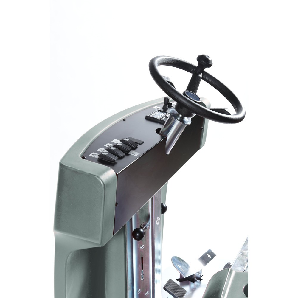 N° de l'image du produit 7 : Balayeuse-aspiratrice autoportée Steinbock® TT 1300, électrique