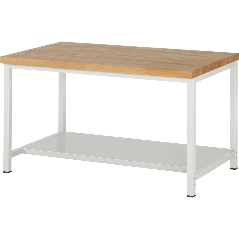 Immagine del prodotto n. 1: Banco da lavoro pesante RAU serie 8000, 1 piano di appoggio, profondità 650 mm, AxLxP 840-1.040 x 1.500 x 900 mm