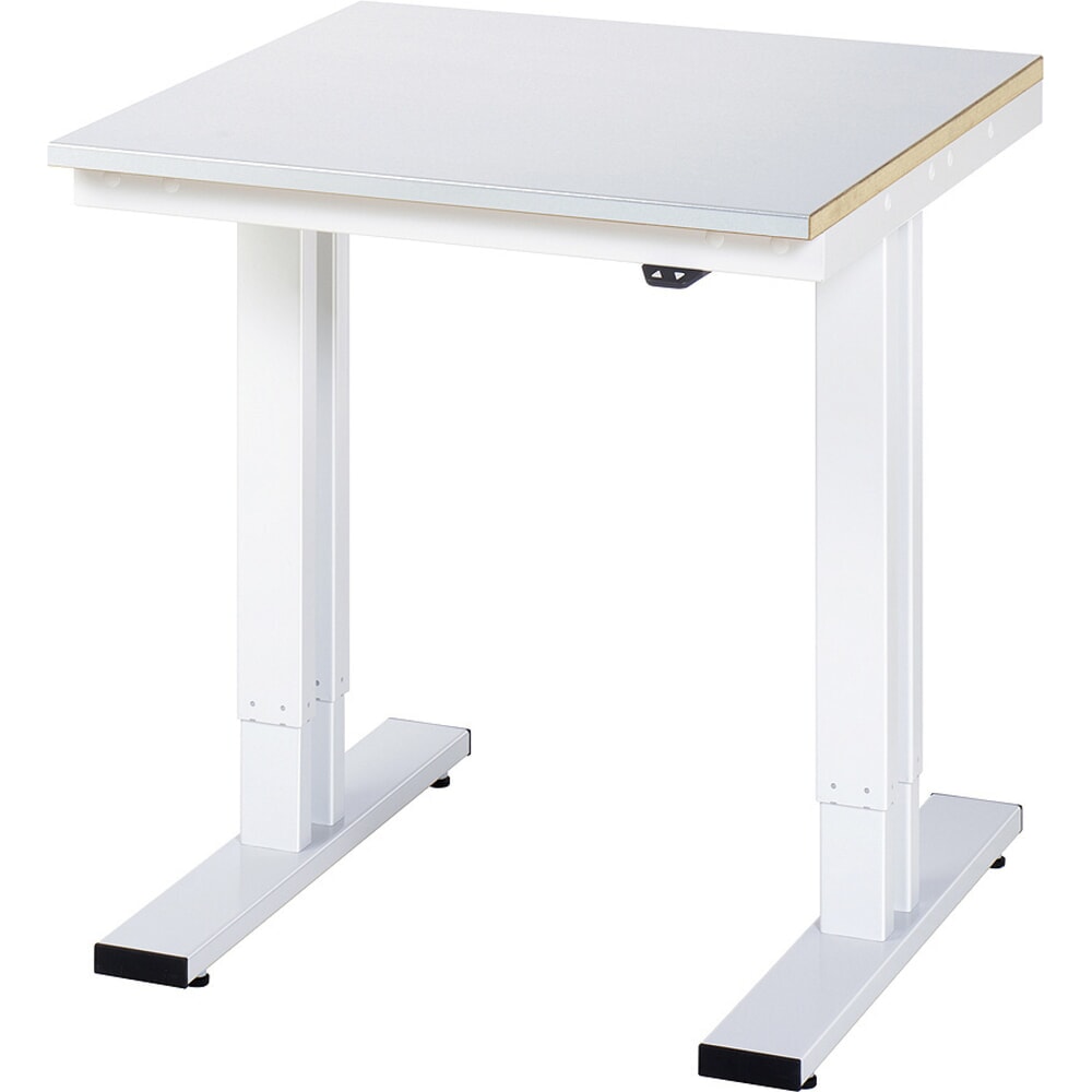 Imagen del producto: Banco de trabajo RAU con ajuste de altura eléctrico, serie adlatus 300, H x A x F 720-1.120 x 750 x 800 mm, tablero de trabajo con revestimiento de acero