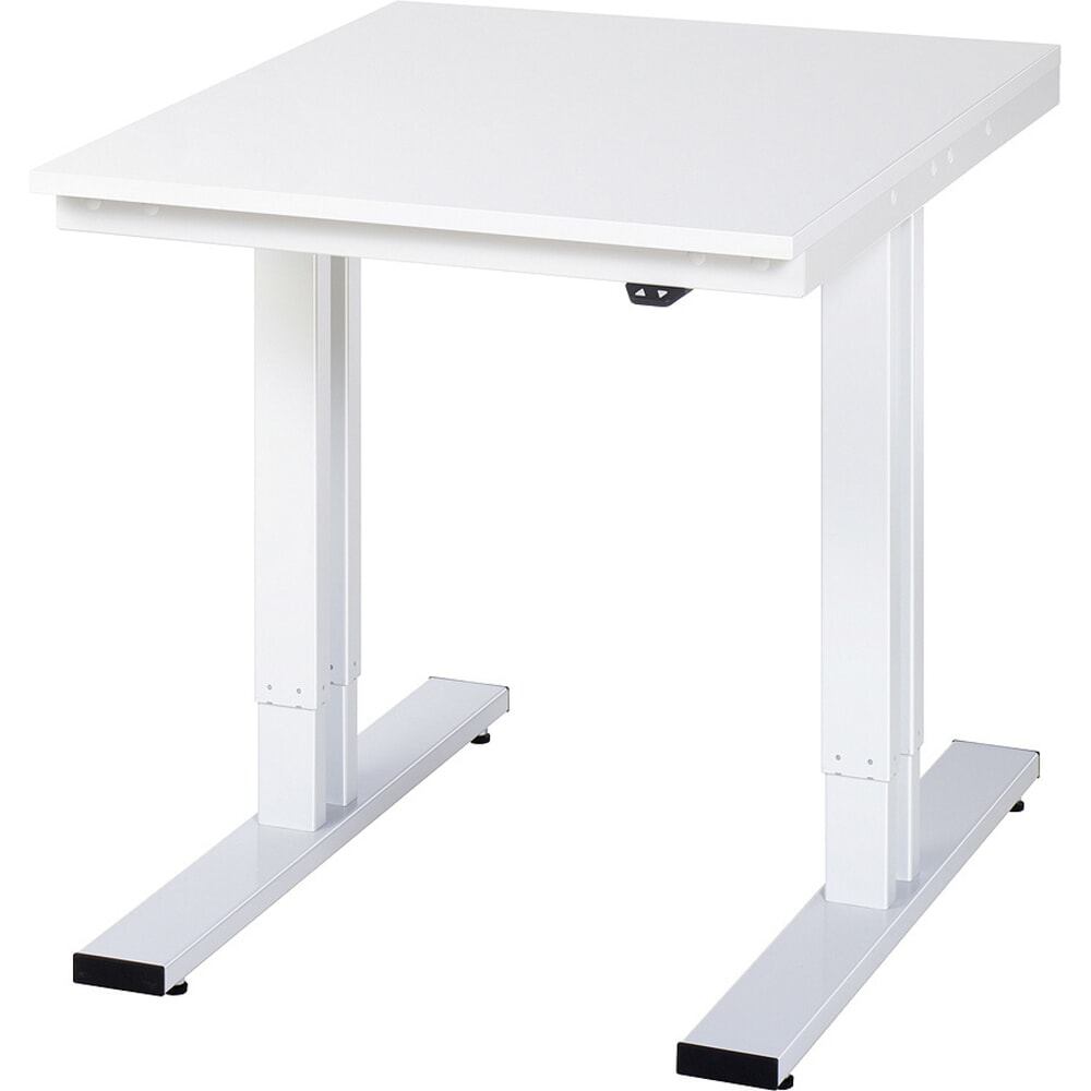 Imagen del producto: Banco de trabajo RAU con ajuste de altura eléctrico, serie adlatus 300, H x A x F 720-1.120 x 750 x 1.000 mm, tablero de trabajo con revestimiento de melamina